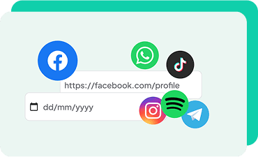 completa la informacion del qr
