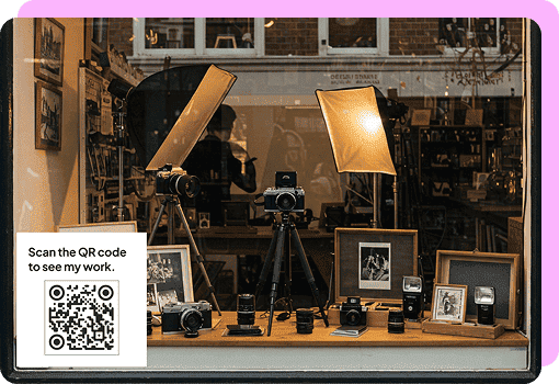 QR para fotografos