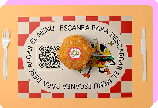QR para menú de restaurante