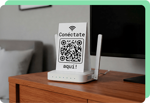 codigo QR para alquiler vacacional